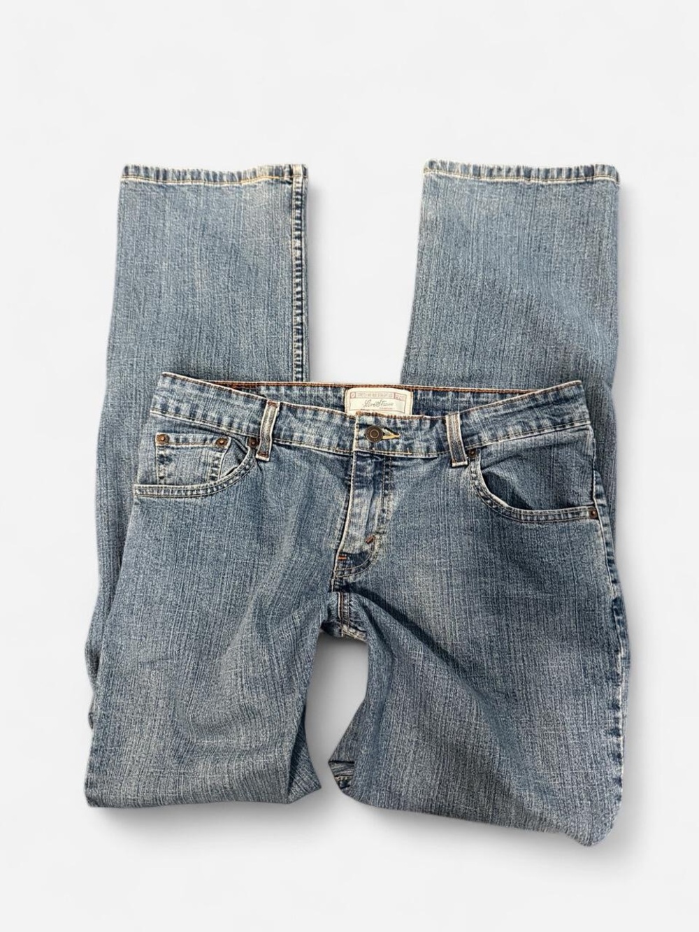Signature by Levi Strauss Light Blue Straight-Leg Women's Jeans